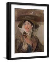 The Shrimp Girl, circa 1745-William Hogarth-Framed Giclee Print