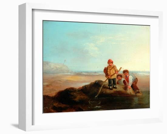 The Shrimpers-William Collins-Framed Giclee Print