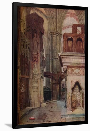 The Shrine and Chapel of Edward the Confessor, 1937-George Price Boyce-Framed Giclee Print