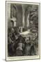 The Shrine at Lourdes, in Front of the Sacred Well-Henri Lanos-Mounted Giclee Print