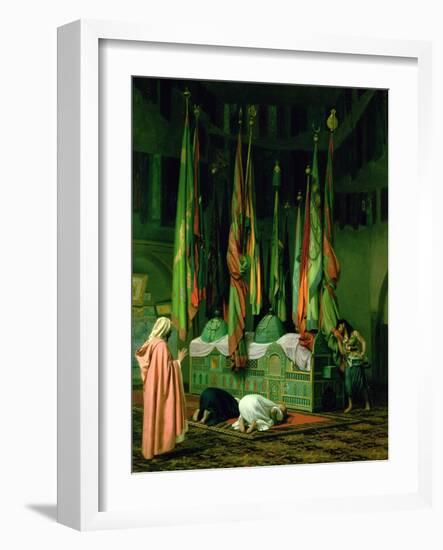 The Shrine of Imam Hussein-Jean Leon Gerome-Framed Giclee Print