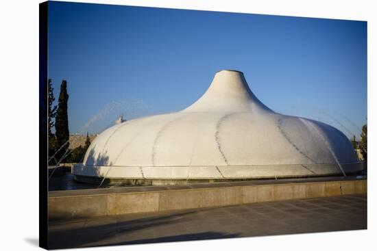 The Shrine of the Book Containing the Dead Sea Scrolls, Israel Museum, Jerusalem, Israel-Yadid Levy-Stretched Canvas