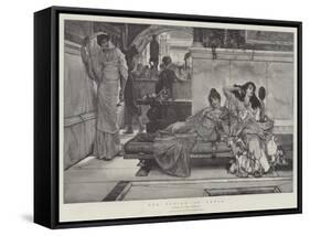 The Shrine of Venus-Sir Lawrence Alma-Tadema-Framed Stretched Canvas