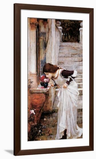 The Shrine-John William Waterhouse-Framed Art Print