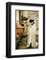 The Shrine-John William Waterhouse-Framed Premium Giclee Print