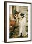 The Shrine-John William Waterhouse-Framed Premium Giclee Print