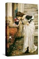 The Shrine-John William Waterhouse-Stretched Canvas