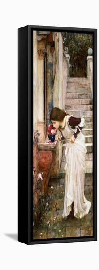 The Shrine-John William Waterhouse-Framed Stretched Canvas