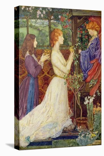 The Shrine-Eleanor Fortescue-Brickdale-Stretched Canvas