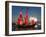 The Shtandart Frigate with Scarlet Sails Floats on the Neva River-null-Framed Photographic Print