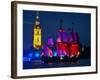 The Shtandart Frigate with Scarlet Sails Floats on the Neva River-null-Framed Photographic Print