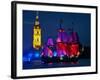 The Shtandart Frigate with Scarlet Sails Floats on the Neva River-null-Framed Photographic Print