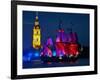 The Shtandart Frigate with Scarlet Sails Floats on the Neva River-null-Framed Photographic Print