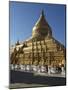 The Shwe Zigon, a Buddhist Temple, Nyaung-U, Near Bagan (Pagan), Myanmar (Burma)-Julio Etchart-Mounted Photographic Print