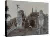 The Shwedagon Pagoda at Rangoon, Burma, C.1860-English Photographer-Stretched Canvas