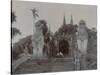 The Shwedagon Pagoda at Rangoon, Burma, C.1860-English Photographer-Stretched Canvas