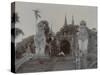 The Shwedagon Pagoda at Rangoon, Burma, C.1860-English Photographer-Stretched Canvas