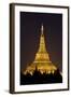 The Shwedagon Pagoda in (Rangoon) Yangon, (Burma) Myanmar-David R. Frazier-Framed Photographic Print