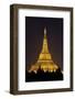 The Shwedagon Pagoda in (Rangoon) Yangon, (Burma) Myanmar-David R. Frazier-Framed Photographic Print