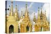 The Shwedagon Pagoda, Yangon (Rangoon), Yangon Region, Republic of the Union of Myanmar (Burma)-J P De Manne-Stretched Canvas