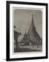The Shwei Dagon Pagoda at Rangoon-null-Framed Giclee Print