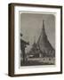 The Shwei Dagon Pagoda at Rangoon-null-Framed Giclee Print