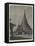 The Shwei Dagon Pagoda at Rangoon-null-Framed Stretched Canvas