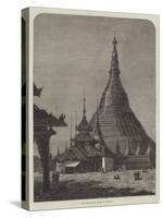 The Shwei Dagon Pagoda at Rangoon-null-Stretched Canvas