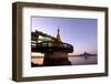 The Shweyinmyaw Pagoda Along the Than Lwyn (Salouen) River, Myanmar-Nathalie Cuvelier-Framed Photographic Print