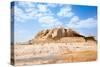 The Sialk Mound Terraced Step Pyramid Date Back to 5500?6000 Bc. is World Heritage Site at Unesco.-Aleksandar Todorovic-Stretched Canvas