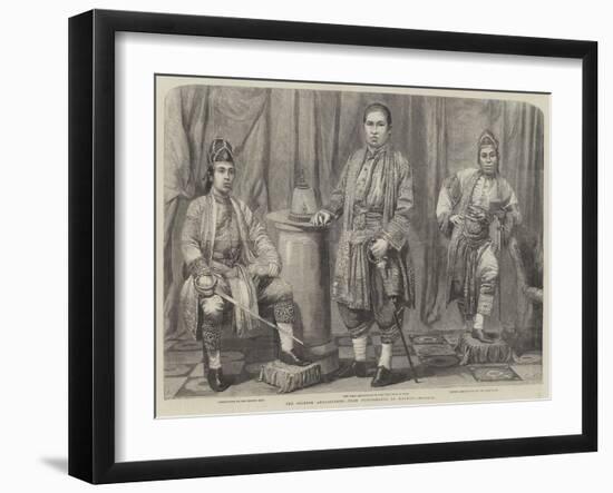 The Siamese Ambassadors-Frederick John Skill-Framed Giclee Print