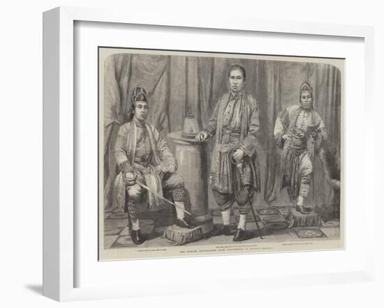 The Siamese Ambassadors-Frederick John Skill-Framed Giclee Print