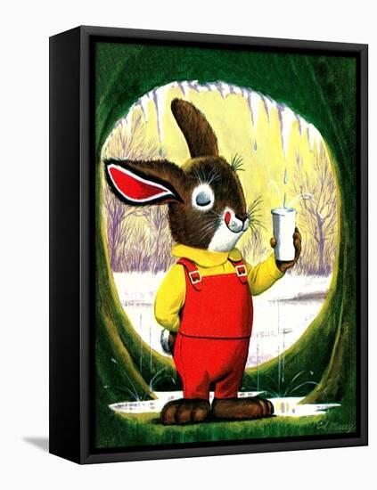 The Siamese Cat - Jack & Jill-Allan Eitzen-Framed Stretched Canvas