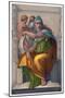 The Sibyl of Delphi-Michelangelo Buonarroti-Mounted Giclee Print