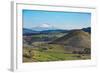 The Sicilian Landscape with the Awe Inspiring Mount Etna-Martin Child-Framed Photographic Print