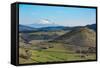 The Sicilian Landscape with the Awe Inspiring Mount Etna-Martin Child-Framed Stretched Canvas