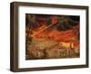 The Sicilian Royals Visiting Vesuvius During Eruption of 11 May 1771-Pietro Fabris-Framed Giclee Print