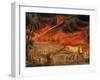 The Sicilian Royals Visiting Vesuvius During Eruption of 11 May 1771-Pietro Fabris-Framed Giclee Print