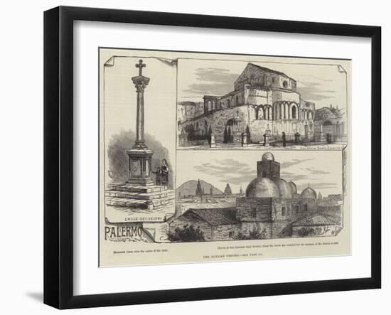 The Sicilian Vespers-null-Framed Giclee Print