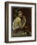 The Sick Bacchus, 1591-Caravaggio-Framed Giclee Print