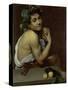 The Sick Bacchus, 1591-Caravaggio-Stretched Canvas
