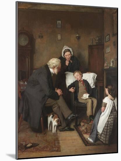 The Sick Boy, C.1857-Joseph Clark-Mounted Premium Giclee Print
