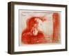 The Sick Child 1, 1896-Edvard Munch-Framed Giclee Print