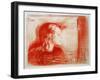 The Sick Child 1, 1896-Edvard Munch-Framed Giclee Print