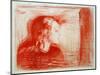 The Sick Child 1, 1896-Edvard Munch-Mounted Giclee Print