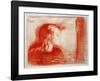 The Sick Child 1, 1896-Edvard Munch-Framed Giclee Print