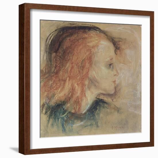 The Sick Child, 1885-Edvard Munch-Framed Giclee Print