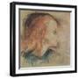 The Sick Child, 1885-Edvard Munch-Framed Giclee Print