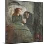 The Sick Child, 1886 (Oil on Canvas)-Edvard Munch-Mounted Giclee Print
