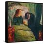 'The Sick Child', 1907-Edvard Munch-Framed Stretched Canvas
